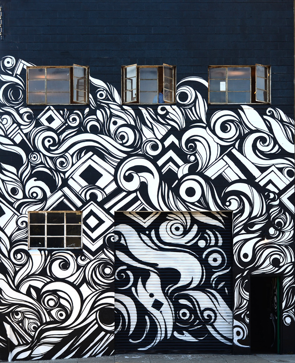 Untitled mural by Victor Reyes