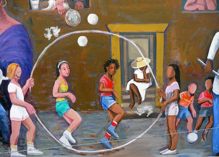 Untitled mural by Unknown Artist