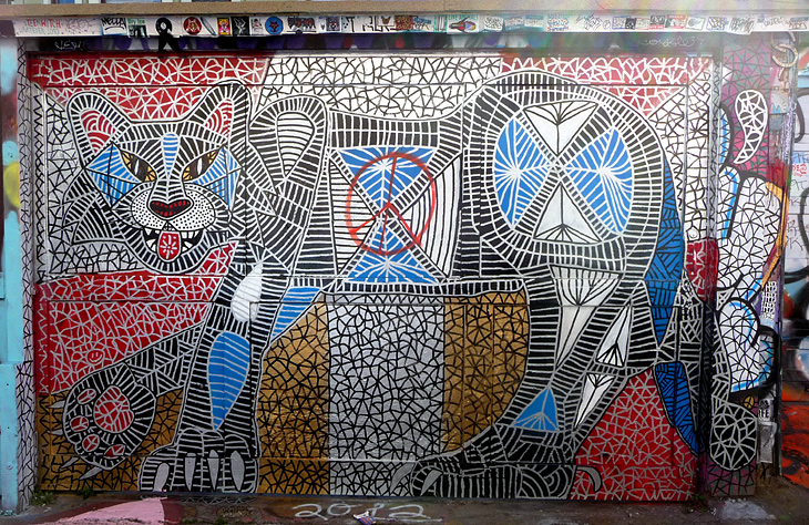 Untitled mural by Michael Kershnar