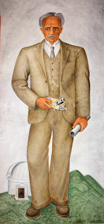 Scientist-Inventor mural by Mallette (Harold) Dean