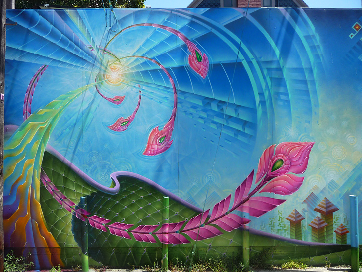 Untitled mural by Xavi Panneton