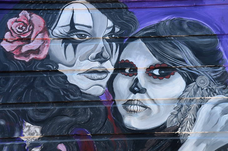 Mission Makeover mural by Tirso Araiza, Lucia Ippolito