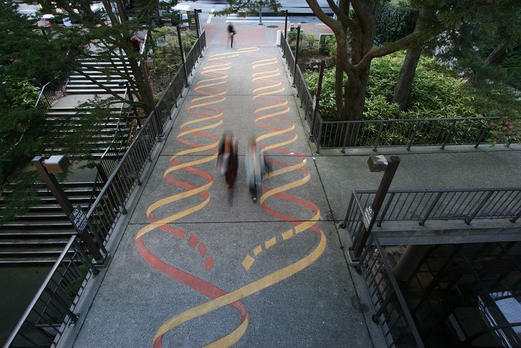 SANARTE: Diversity's Pathway mural by Juana Alicia