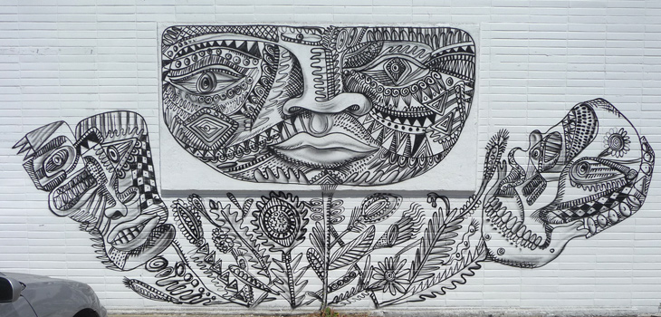 Untitled mural by Zio Ziegler