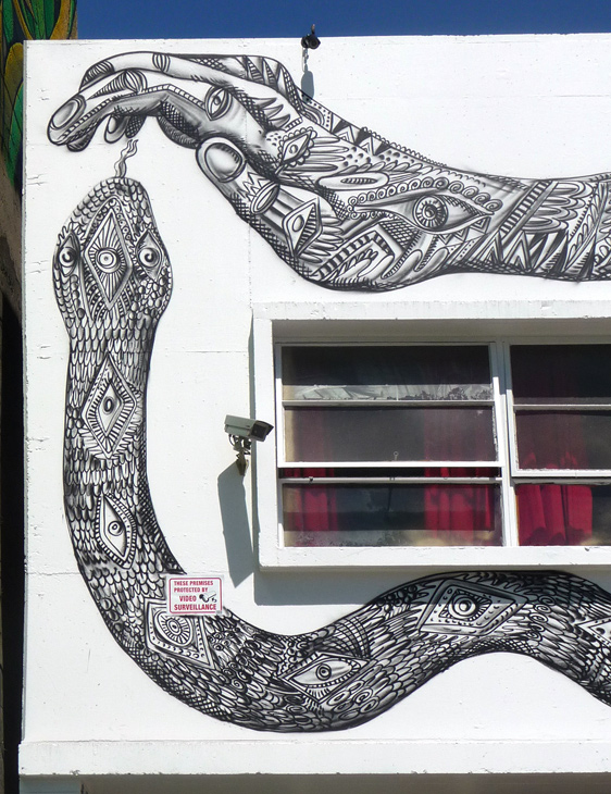 Untitled mural by Zio Ziegler