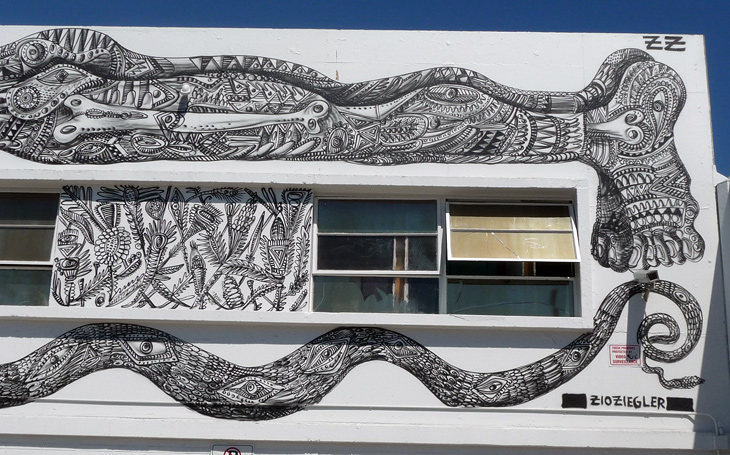 Untitled mural by Zio Ziegler
