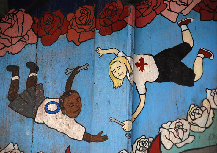 Untitled mural by Greta Snyder