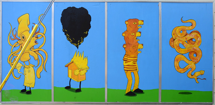 Untitled mural by Unknown Artist