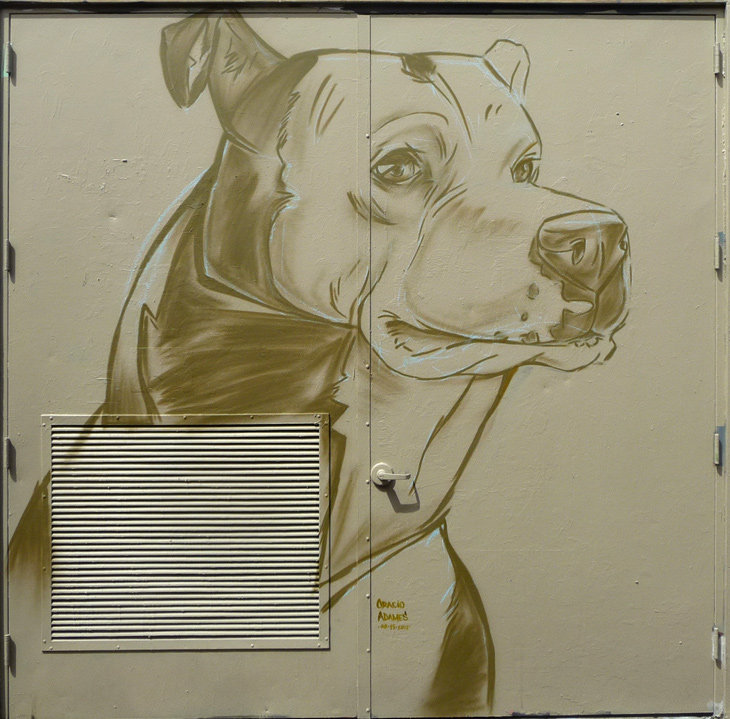 Untitled mural by Orasio Adames