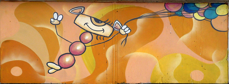 Untitled mural by Dray