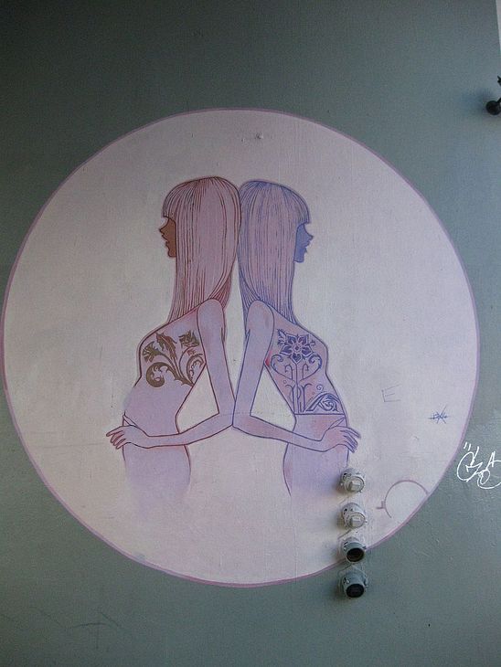 Untitled mural by Unknown Artist