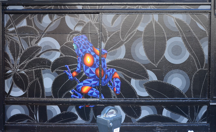 Bosque de Alebrijes mural by Jet Martinez