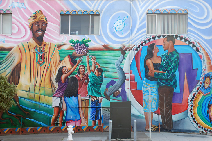 Soul Journey mural by Precita Eyes