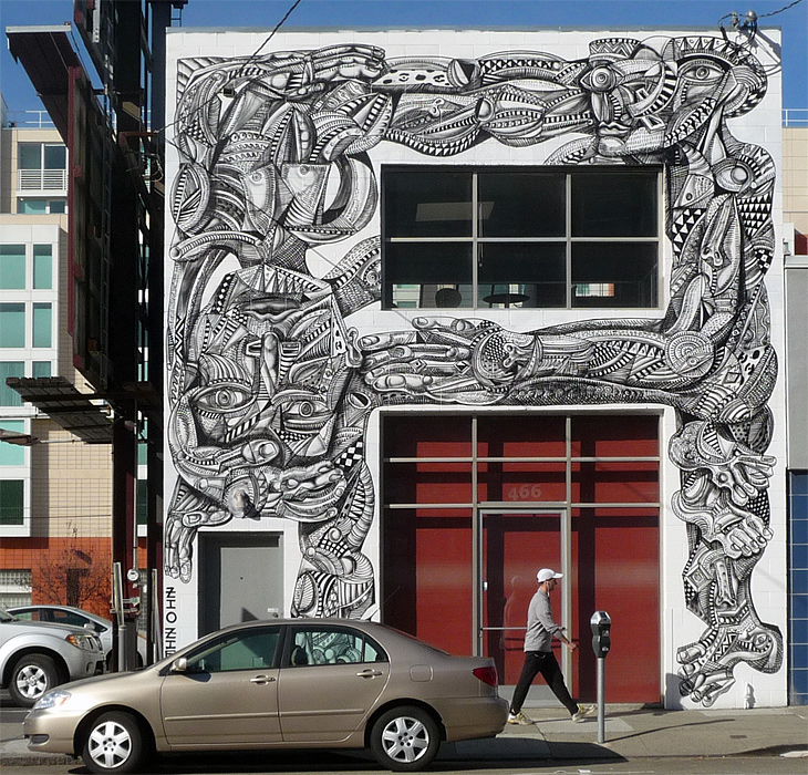 Untitled mural by Zio Ziegler