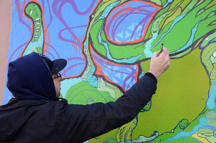 Untitled mural by Sasquatch23