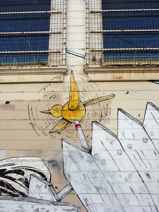 Generator mural by Andrew Schoultz, Aaron Noble