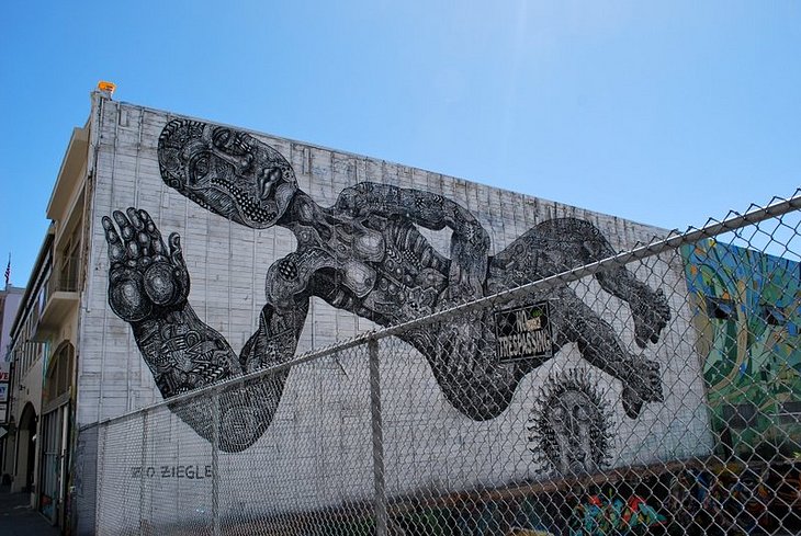 Untitled mural by Zio Ziegler