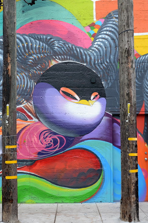 Boogie Birds mural by Chor Boogie