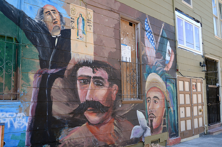 El Porvenir Market Mural mural by Unknown Artist