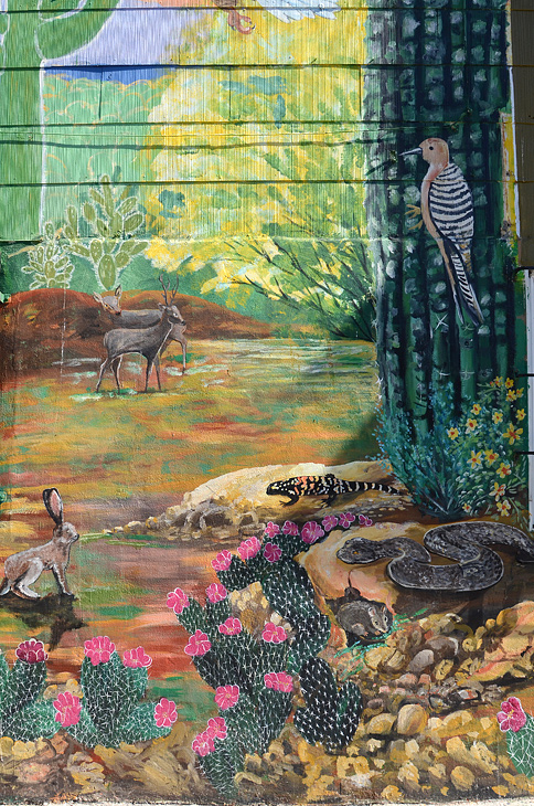 Haltun Mayan Cuisine Mural mural by Unknown Artist
