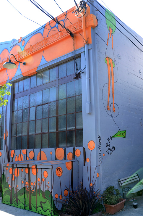 Rocket Science Mural mural by Bryan Jablonski