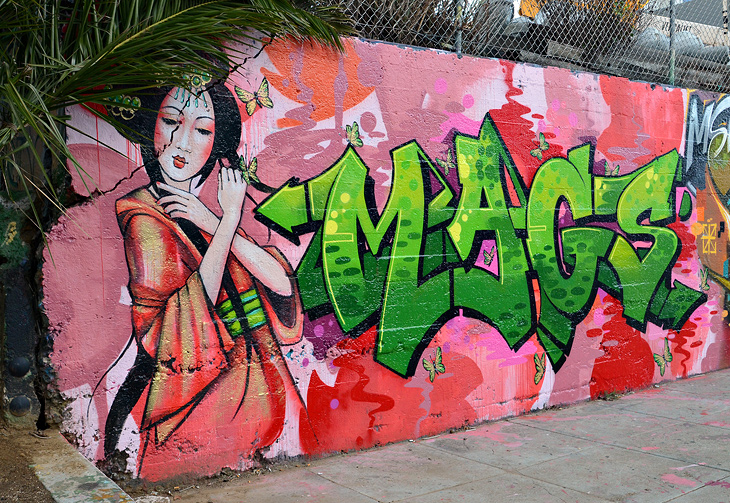 Untitled mural by Lady Mags, Amanda Lynn