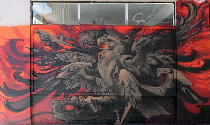 Untitled mural by Lango