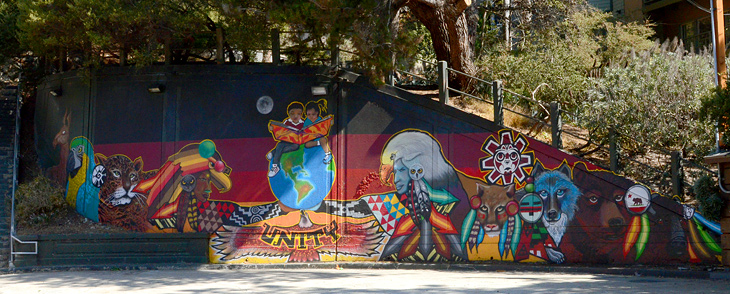 Vermont Street Park Mural mural by Francisco Aquino