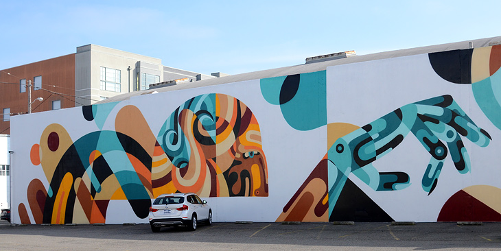 Untitled mural by James Reka