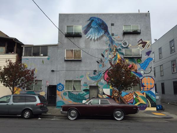 Time Flies When You're Having Fun mural by Camer1