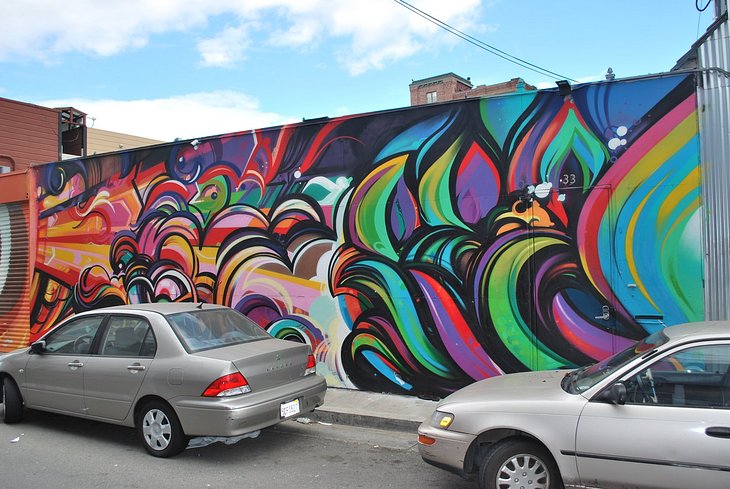 Untitled mural by Meagan Spendlove 