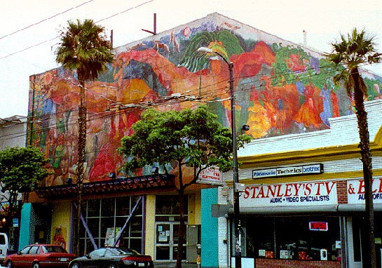 Mission Cultural Center mural by Carlos Loarca