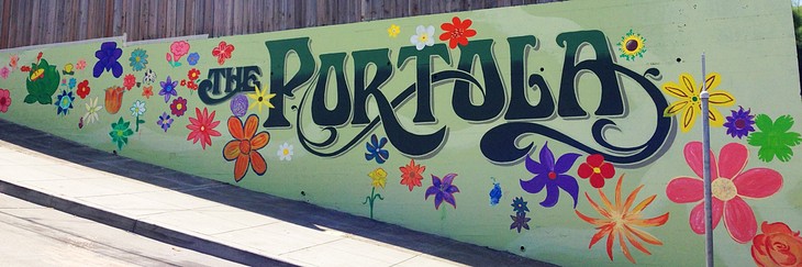 The Portola mural by Nico Berry