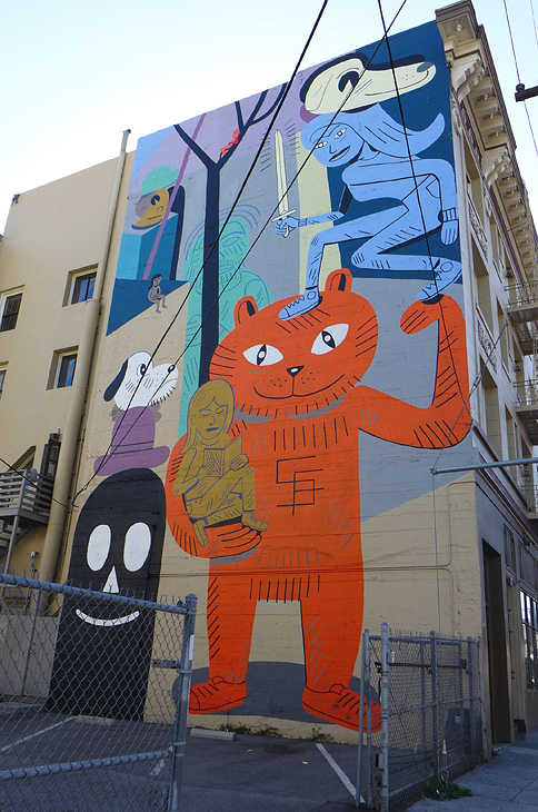 Untitled mural by Jason Jagel