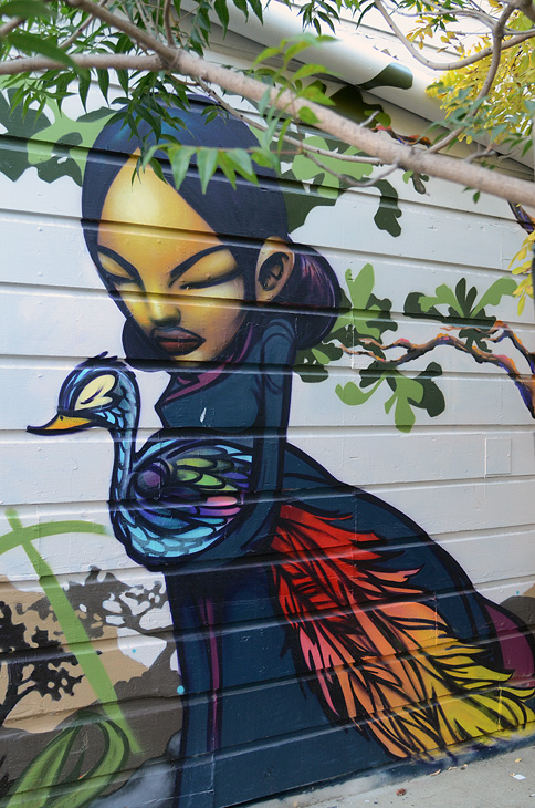 Untitled mural by Sam Flores