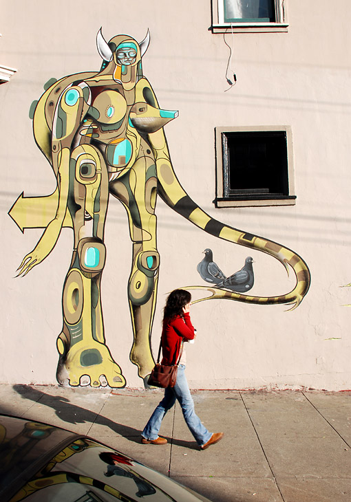 Untitled mural by Doze Green