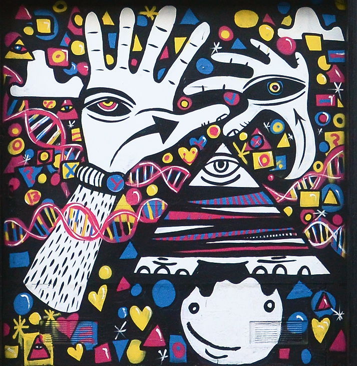 Untitled mural by Elliott C Nathan