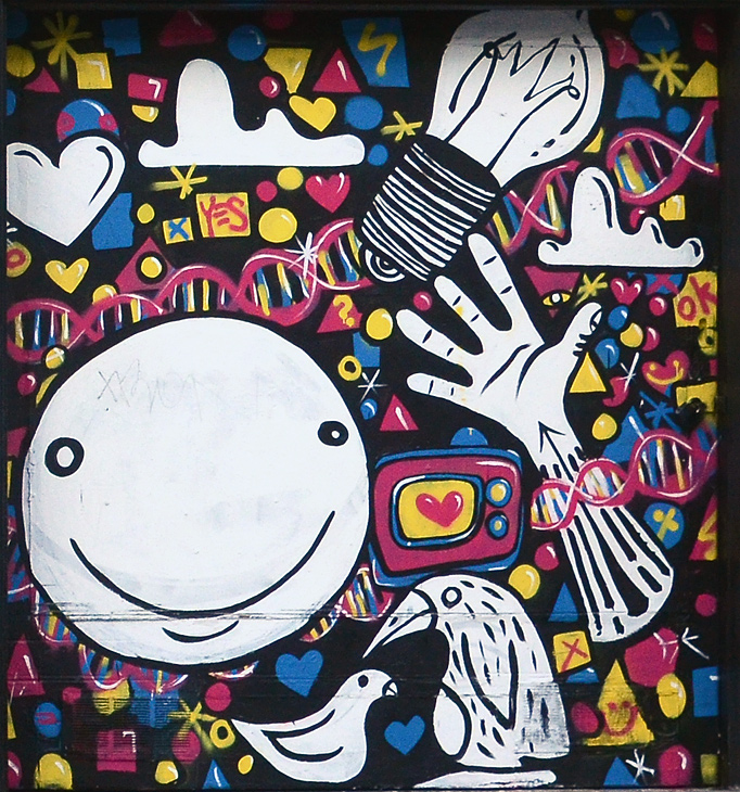 Untitled mural by Elliott C Nathan