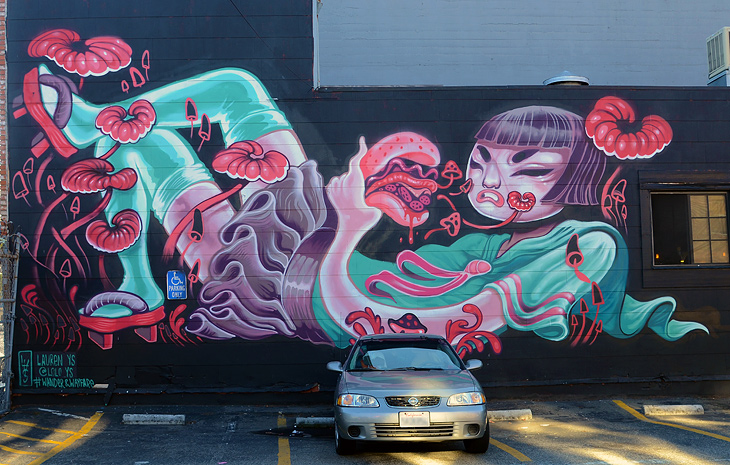 Untitled mural by Lauren YS