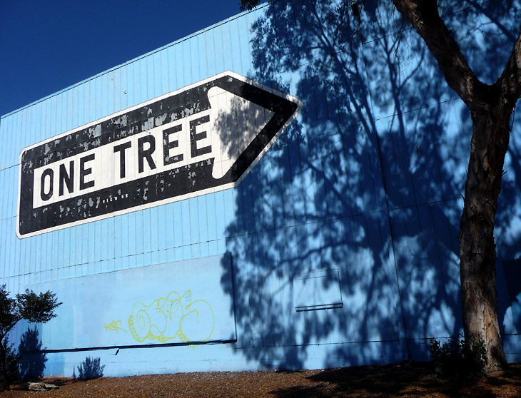 One Tree mural by Rigo 