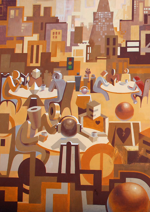 Untitled mural by David Cho, Josh Powell