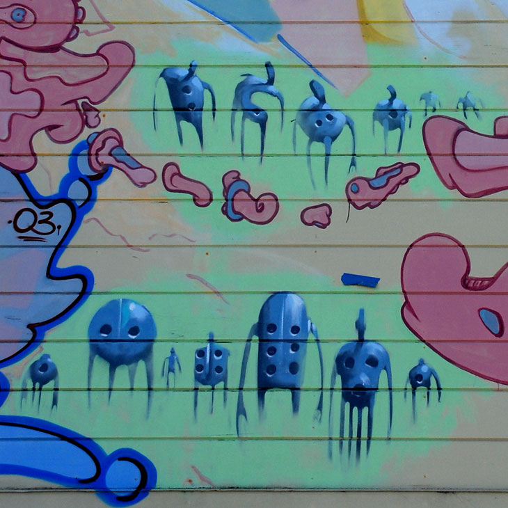 Untitled mural by Unknown Artist