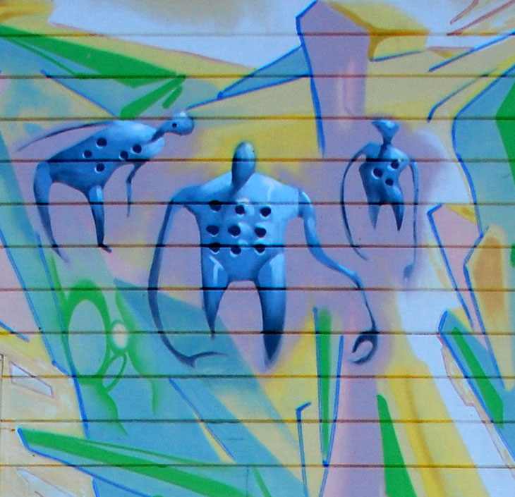 Untitled mural by Unknown Artist