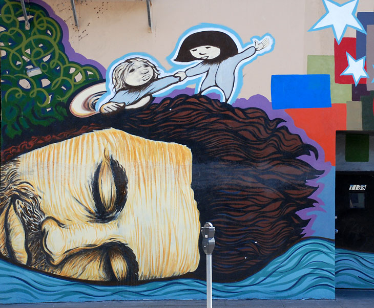 Untitled mural by Jeff Petersen