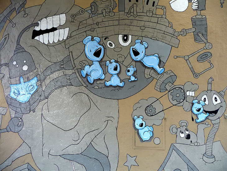 Untitled mural by Sirron Norris