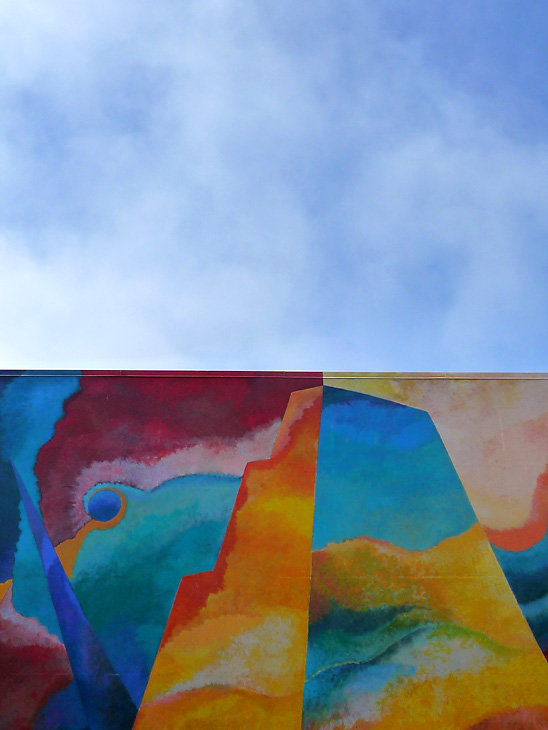 Time After Time mural by Betsie Miller-Kusz