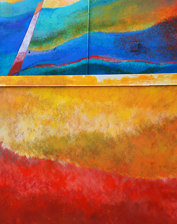 Time After Time mural by Betsie Miller-Kusz