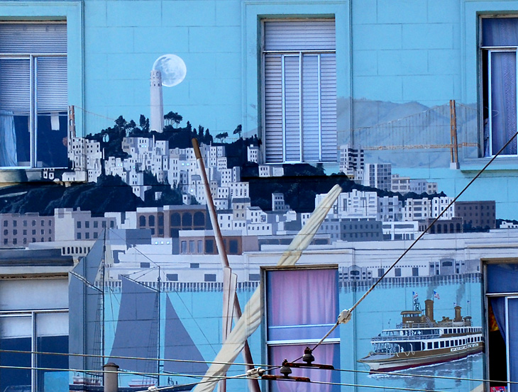 Jazz Mural mural by Bill Weber