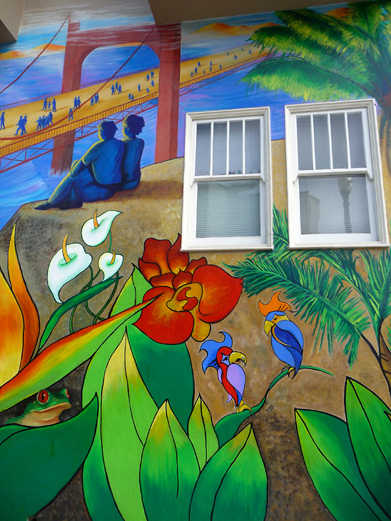 Celebration of Love mural by Unknown Artist