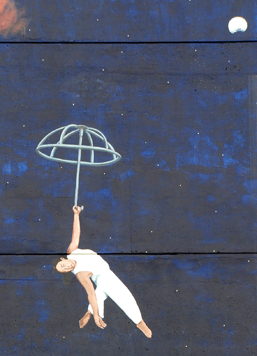 Mission Wall Dances mural by Josef Norris